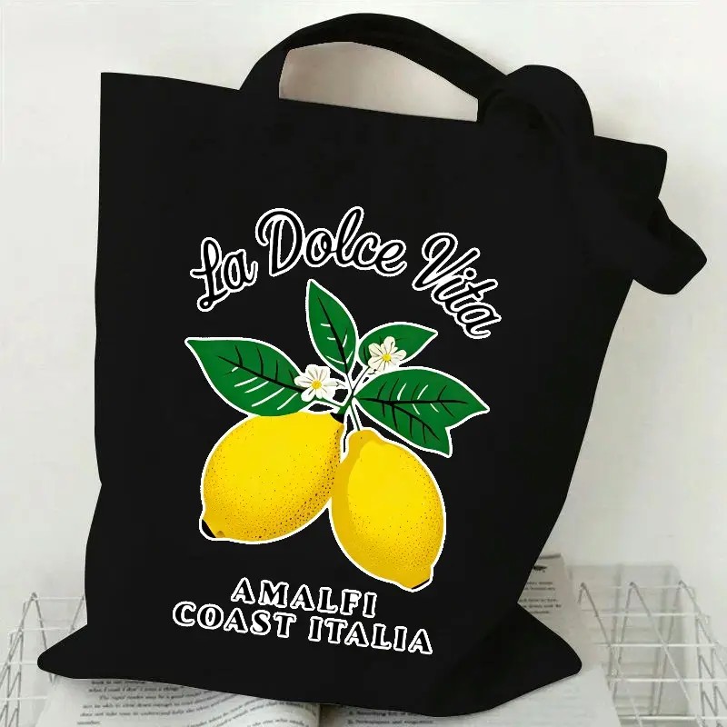 La Dolce Vita Citroen Canvas T - Tote Bag Beach recensie en prijs