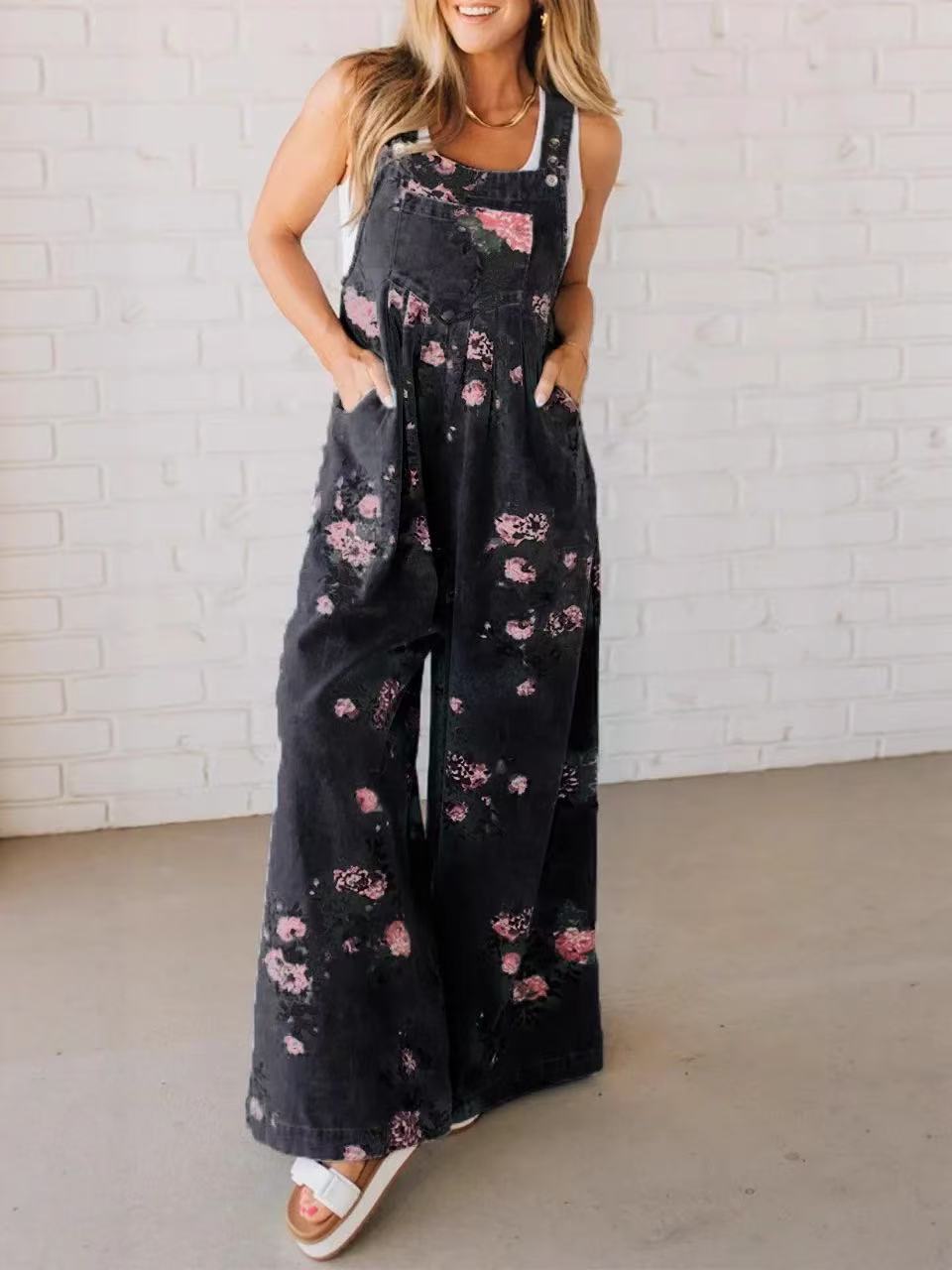 2025 Zomer Nieuwe Stijl Casual - Romper Floral Print recensie en prijs