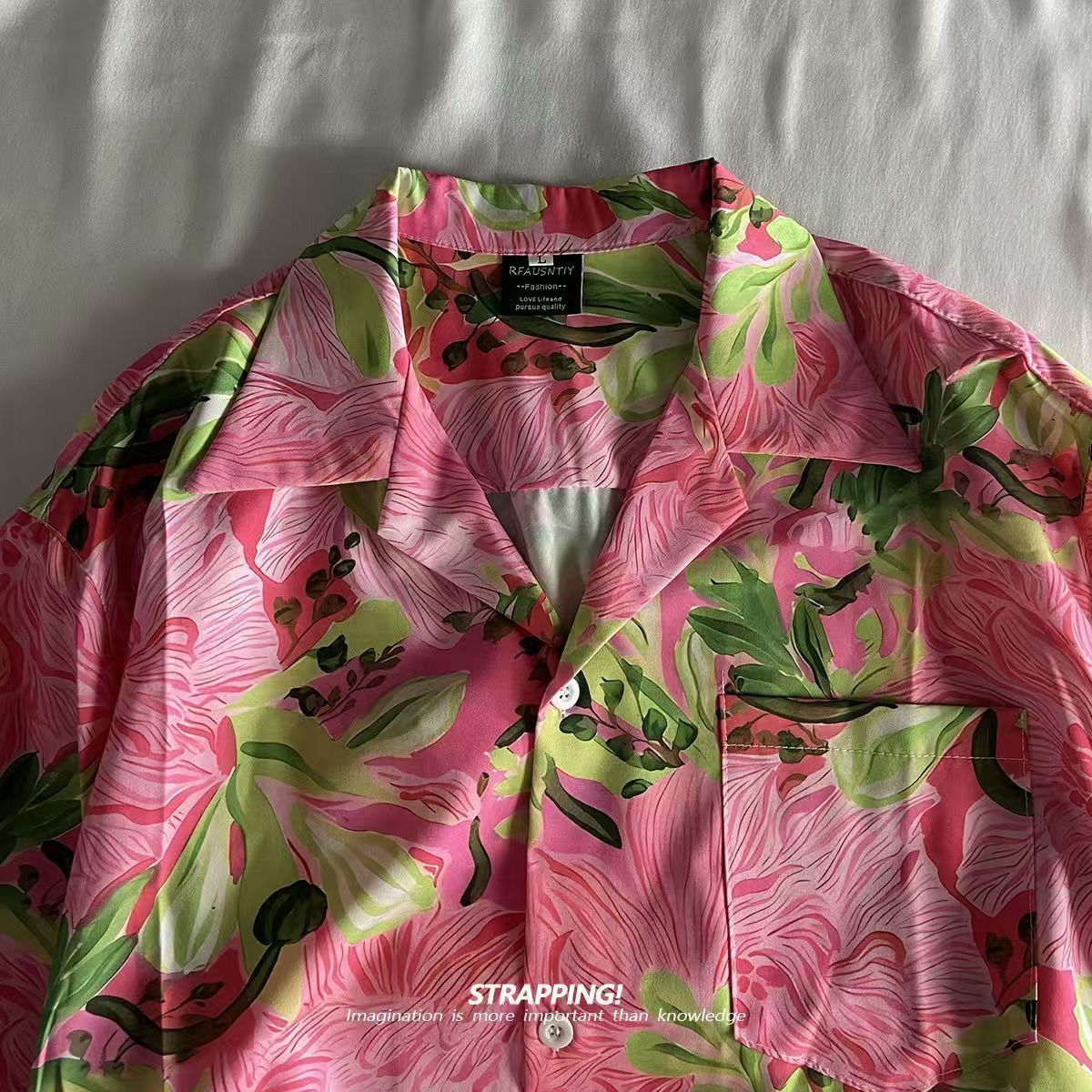 Roze Graffiti Bloemen Cubaanse - Romper Floral Print recensie en prijs