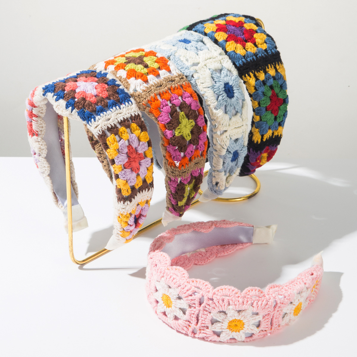 Boho handgebreide gehaakte blo - Headband Summer Knit recensie en prijs
