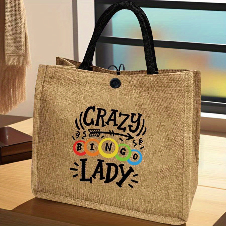 Dames Tote Bag met Bingo-print - Tote Bag Beach recensie en prijs