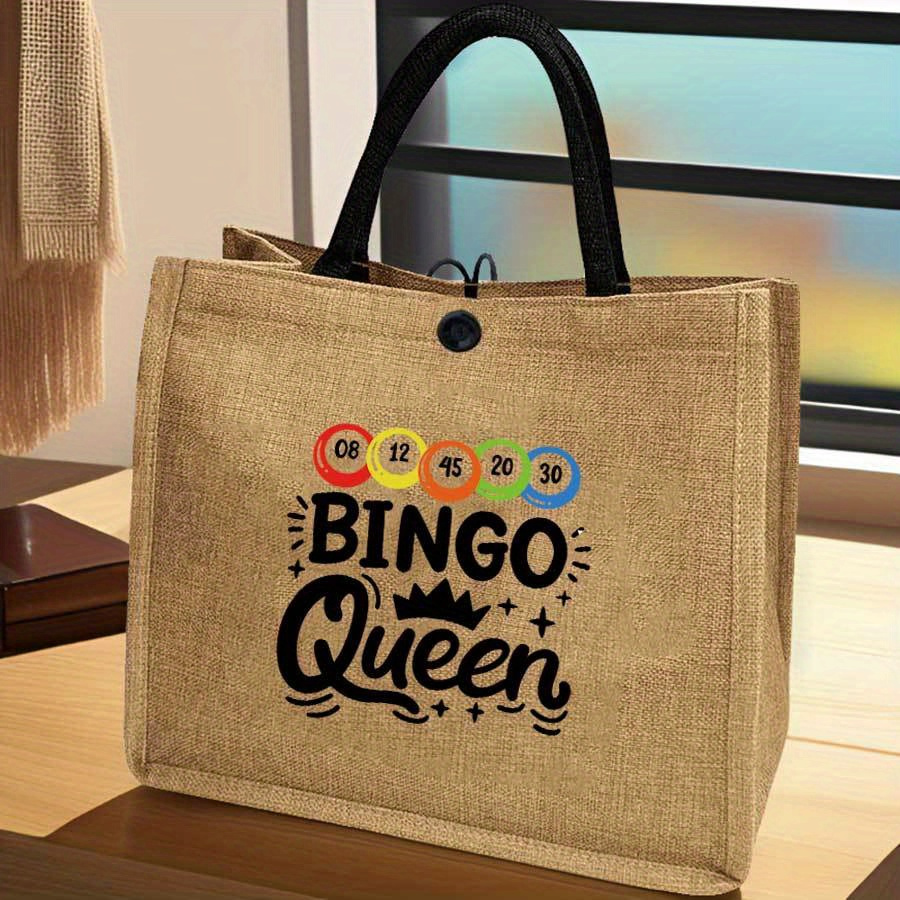 Dames Tote Bag met Bingo-print - Tote Bag Beach recensie en prijs